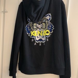 Kenzo New Hoodie Sweater Black sz XL